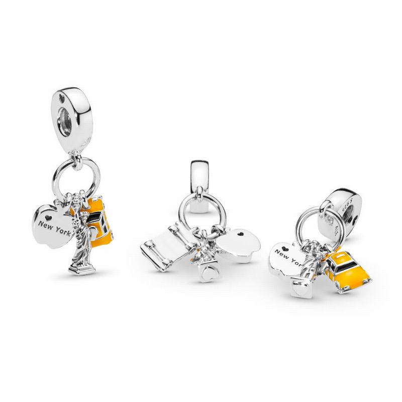 Pandora New York Highlights Dangle Charm NZ Sale, Sterling Silver (032795-KXE)